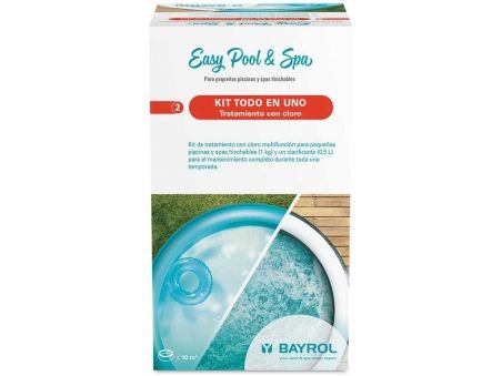 Kit de mantenimiento Todo en uno 1,5 kg para piscinas desmontables Bayrol