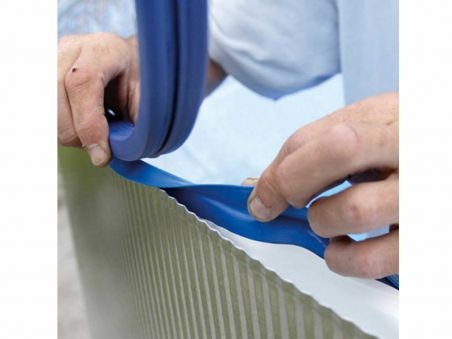 Liner gresite para piscina redonda Gre 75/100 - Altura 120 - Sistema overlap