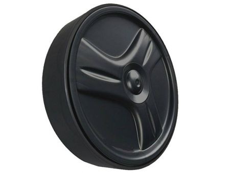 Llanta rueda grande negra para limpiafondos RV y Vortex Zodiac