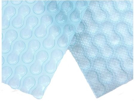 Manta térmica piscina barata GeoBubble 800 micras Sol Guard con orillo