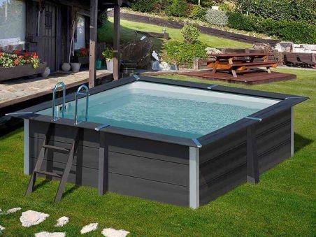 piscina desmontable Avantgarde cuadrada GRE