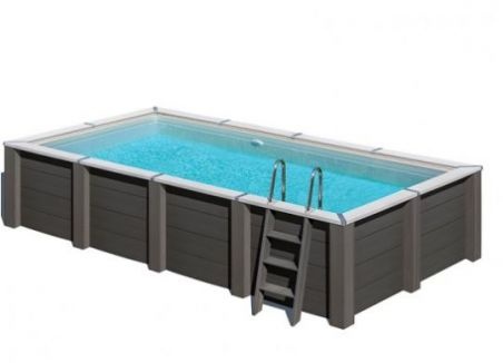 Piscina desmontable Gre Avantgarde Nova rectangular de composite