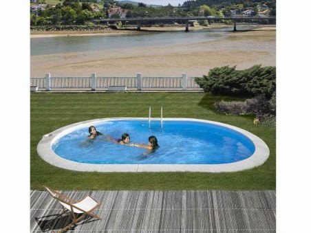 piscina enterrada Sumatra ovalada GRE