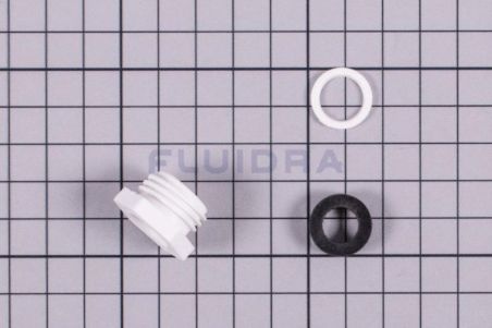Prensaestopas TR 12 x 2 para proyector extra plano para foco de piscina Astralpool