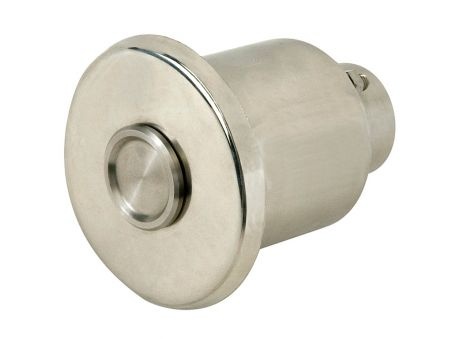 Pulsador Piezoeléctrico 73 mm Flexinox en Acero Inoxidable AISI-316 para piscinas