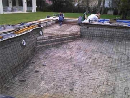Reparación de piscinas hormigón