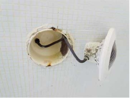 Reparacion focos de piscina