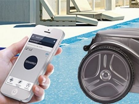 control app de robot limpiafondos piscina automático eléctrico OV 5480 iQ 4 WD ZODIAC