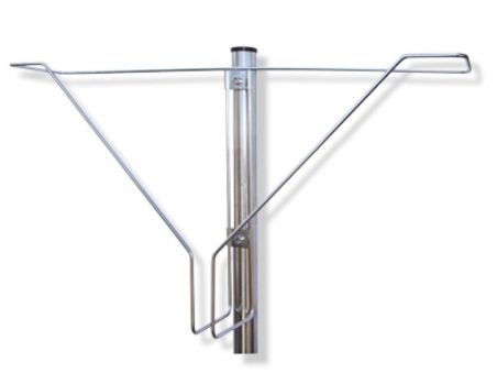 Soporte para aro salvavidas de piscina en acero inoxidable Aisi 304L Flexinox