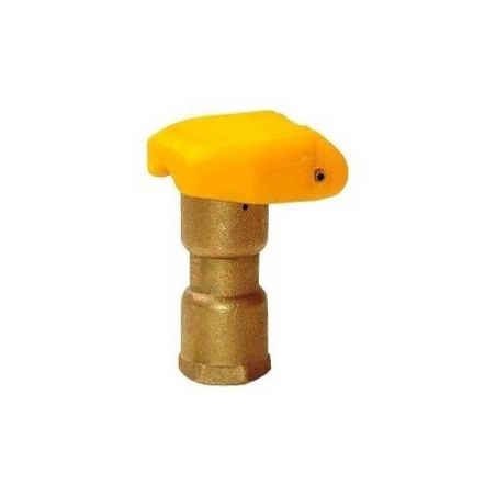 Válvula de acoplamiento rápido hidrante para boca de riego de jardín Aqua 3/4