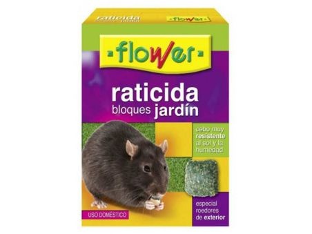 Veneno para ratas Flower en bloques