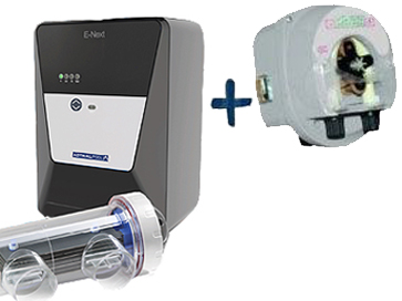 Clorador salino Astralpool E-Next 7 con bomba de pH E-Series Ctx Certikin